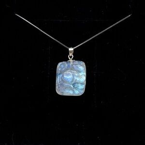 Moonstone pendants sterling silver